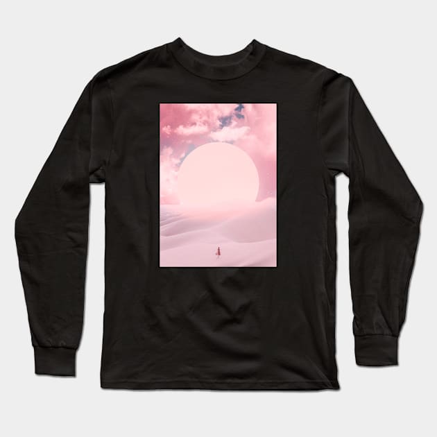 Towards the Unknown Long Sleeve T-Shirt by linearcollages